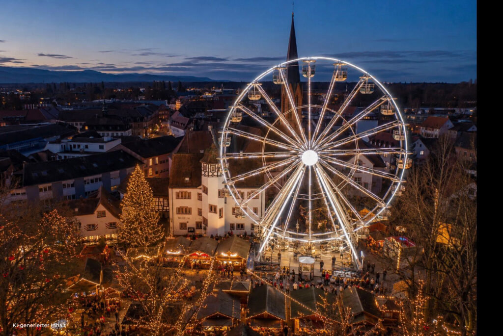 Emmendingen bekommt im Advent ein 40-Meter-Riesenrad