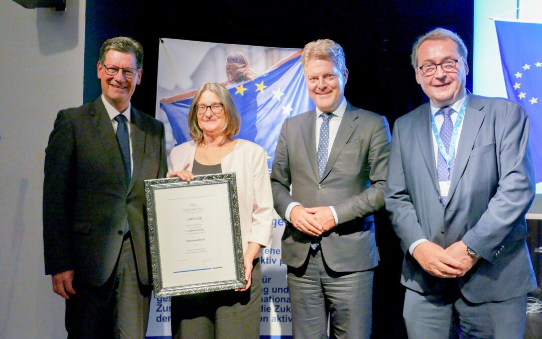 Hochschule Kehl ernennt Bärbel Schäfer zur Ehrensenatorin