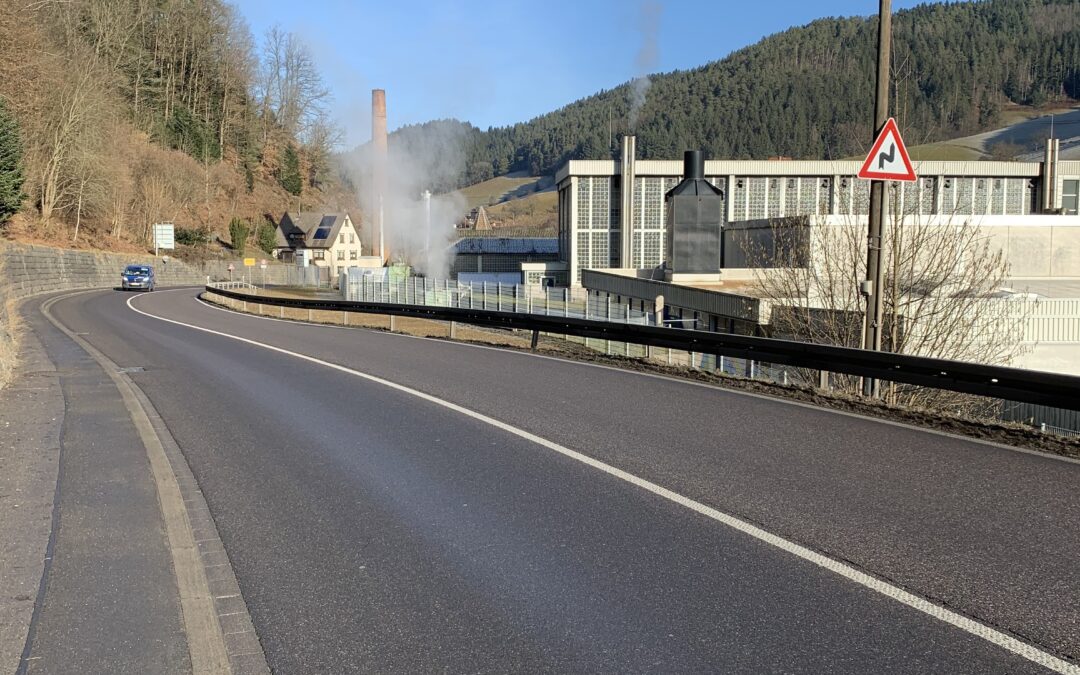 B33 zwischen Gutach und Hornberg eine Woche komplett gesperrt