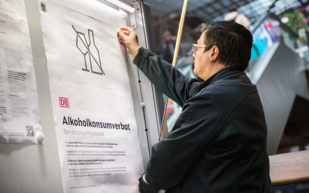 Alkoholverbot gilt ab jetzt an allen Bahnhöfen der Deutschen Bahn