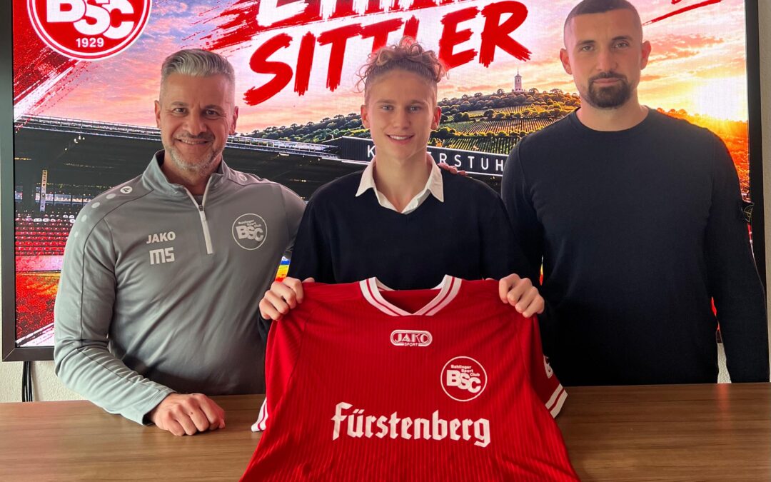 Bahlinger SC verlängert mit 18-jährigem Torjäger Ethan Sittler