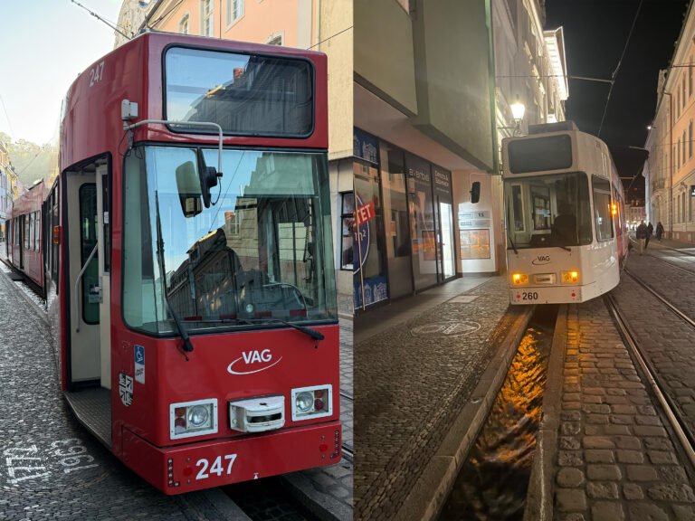 Freiburg: Wie konnten zwei Straßenbahnen an der selben Stelle entgleisen?