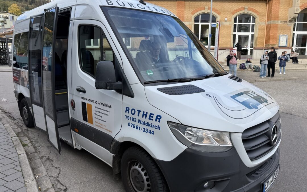 Waldkirch: Bürgerbus steuert auf 100.000 Fahrgäste zu