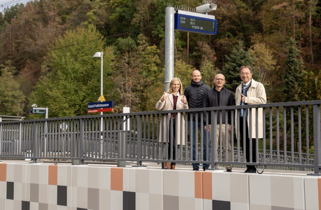 Gutach: Bahnhalt am Vogtsbauernhof modernisiert