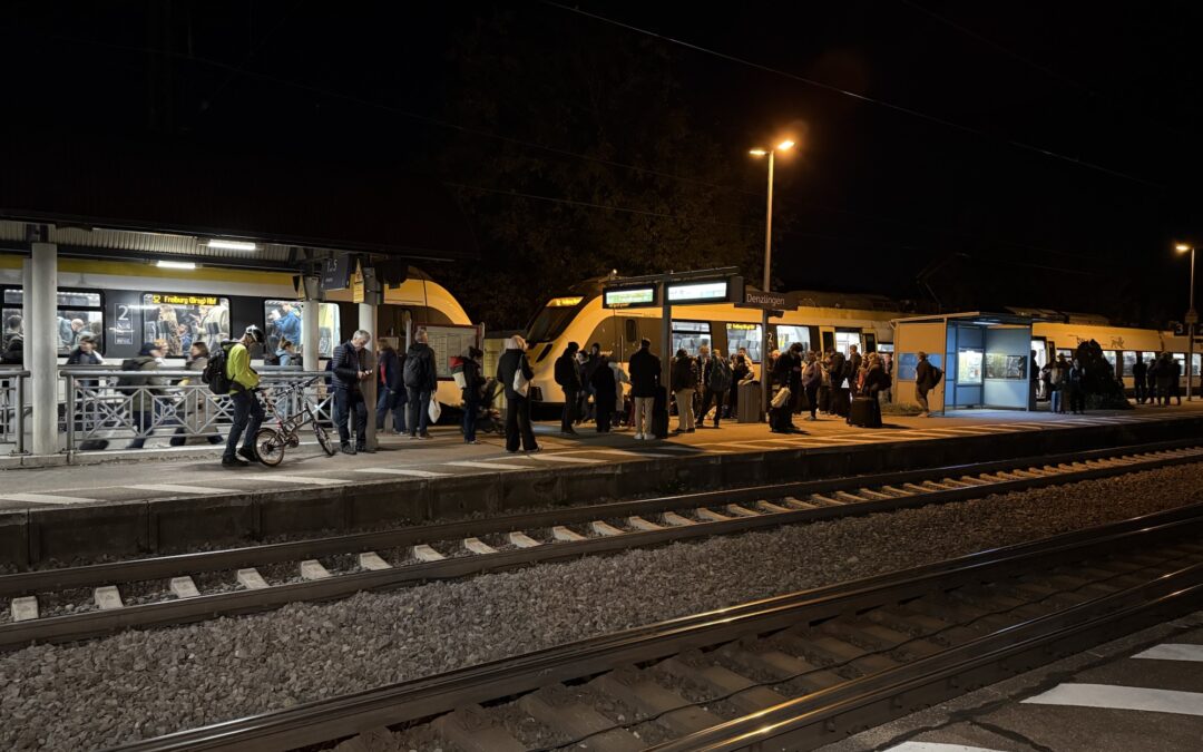Freiburg: Personenunfall sorgt für Störung auf Rheintalbahn