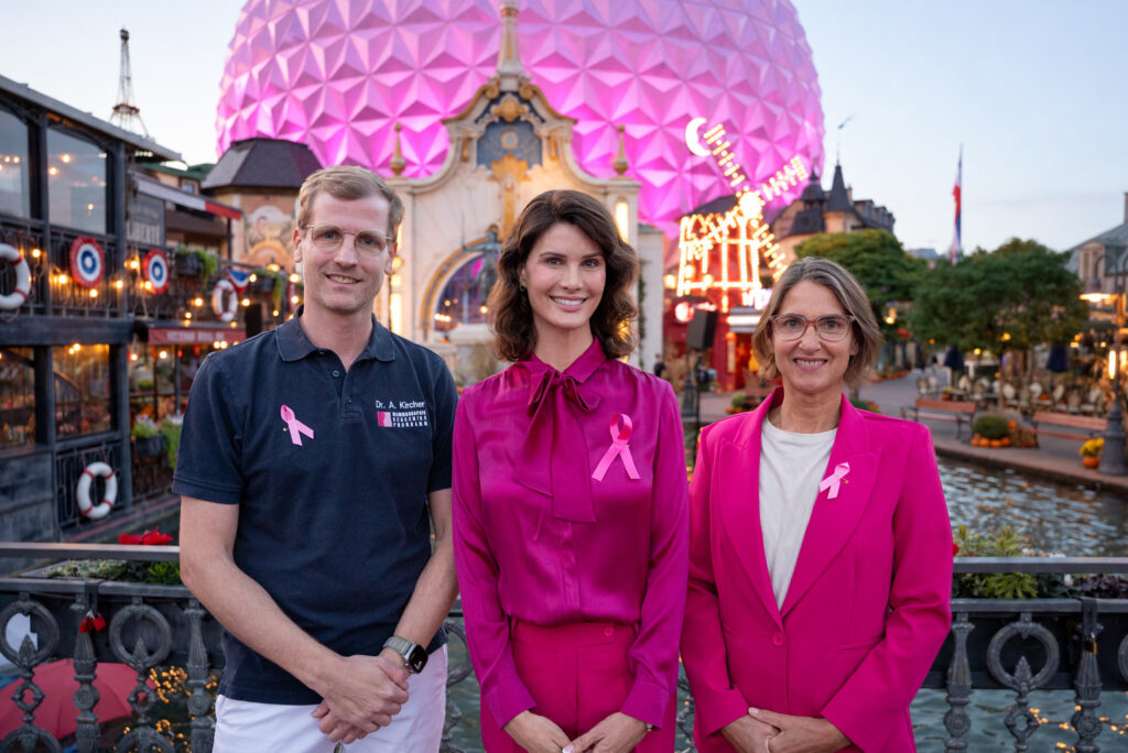 Rust: Europa-Park macht in Pink auf Brustkrebsvorsorge aufmerksam