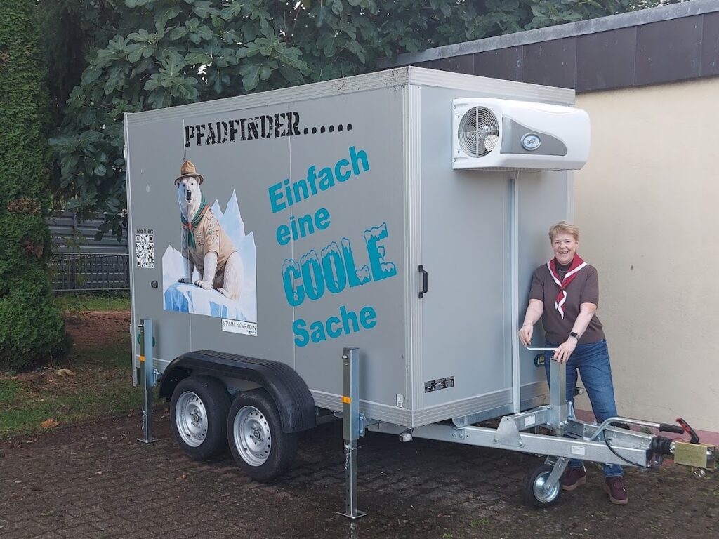 Offenburg: Pfadfinder finanzieren neuen Kühlanhänger