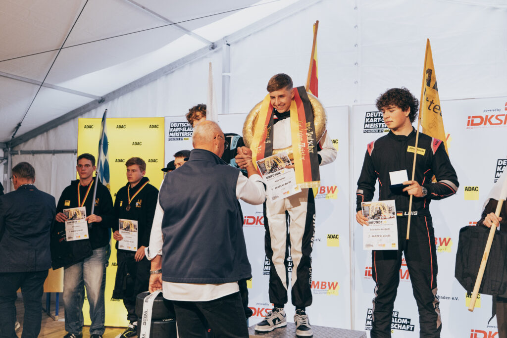 Freiamt: Niels Röttele gewinnt Deutschen Kart-Slalom-Titel